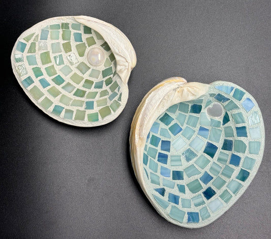 “Mosaic Clams  ” by Kelsie Hornby