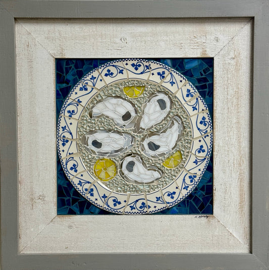 “Plate of Oysters” by Kelsie Hornby