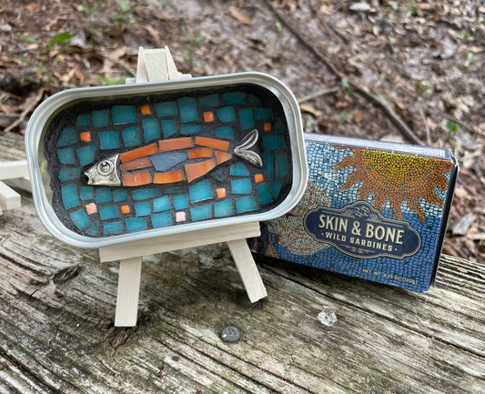 “Sardine tin Coral Fish” by Kelsie Hornby