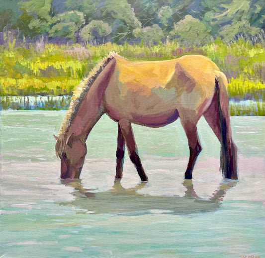 “Grazing on Taylors Creek” by Stephen Moore