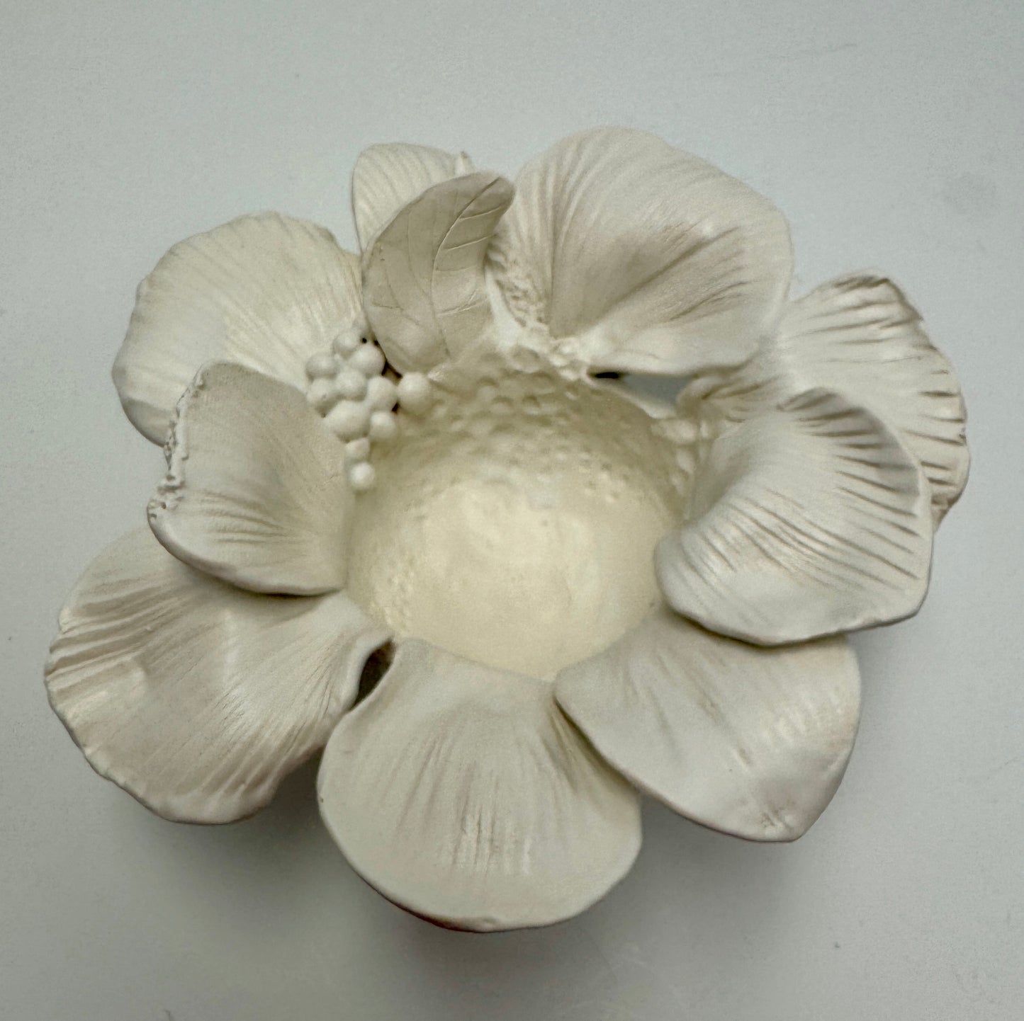 Ceramic Floral Bowl by Gail Williams