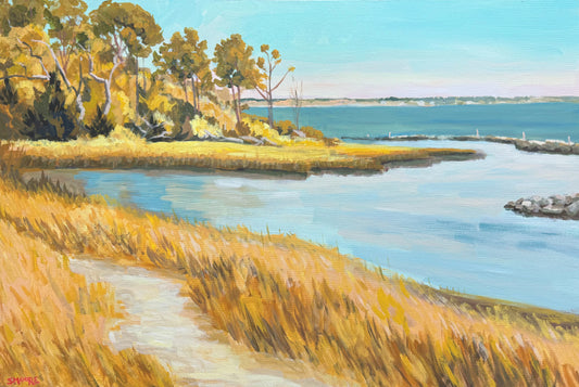 “Harker’s Island Path View” by Stephen Moore