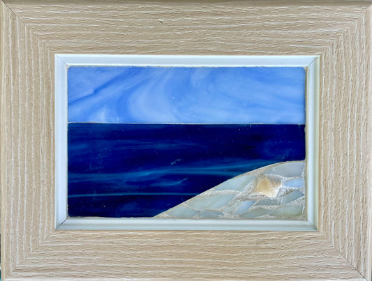 “Deep Blue Water Beach Box” by Kelsie Hornby