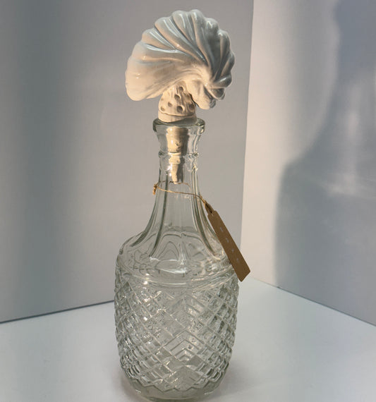 Decanter with Nautilus Topper by Gail Williams