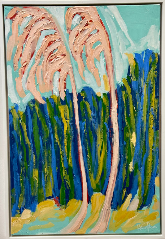 “Pink Sea Oats” by Renee Davis