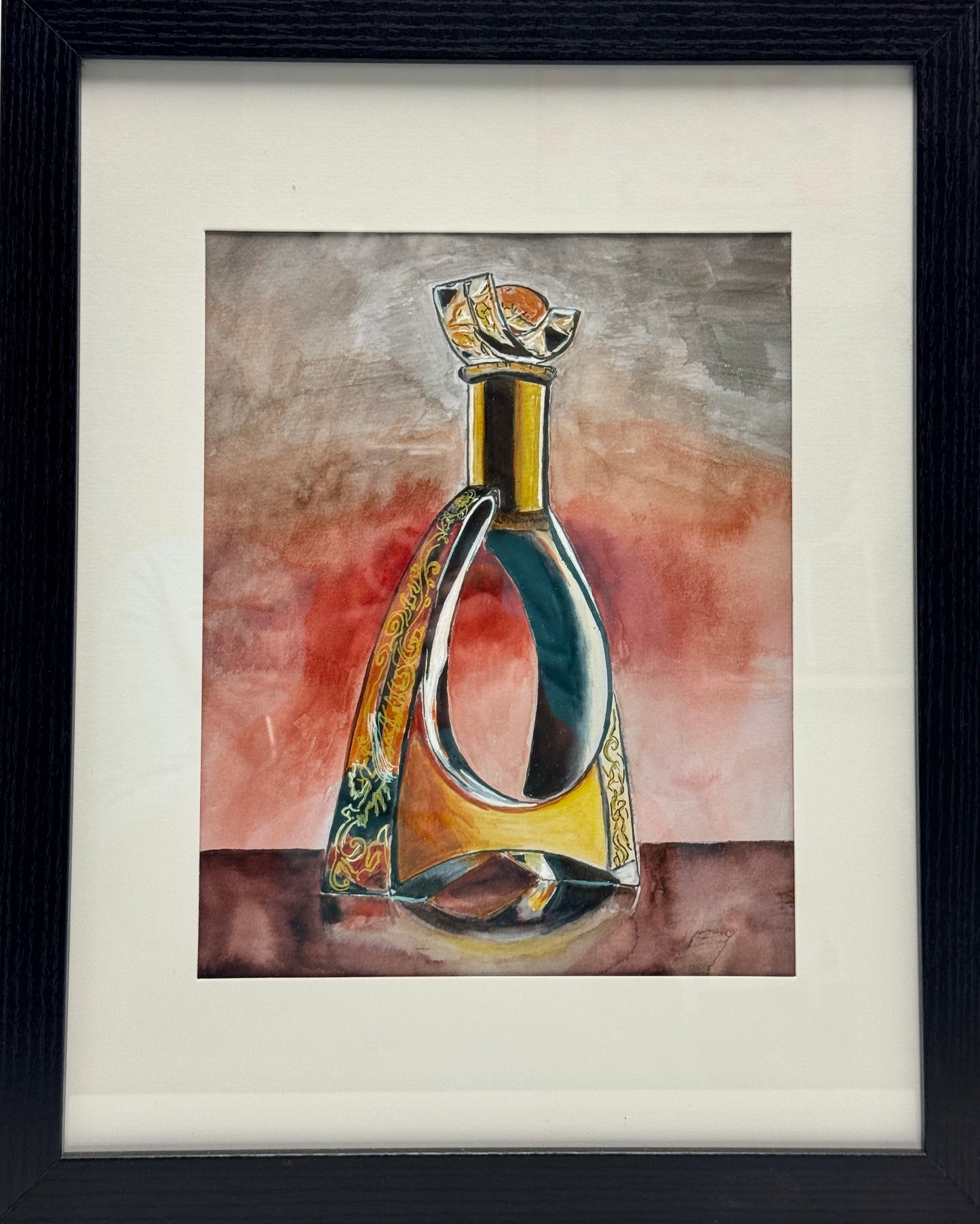 “Bar Original Watercolor” by Cynthia Diehl