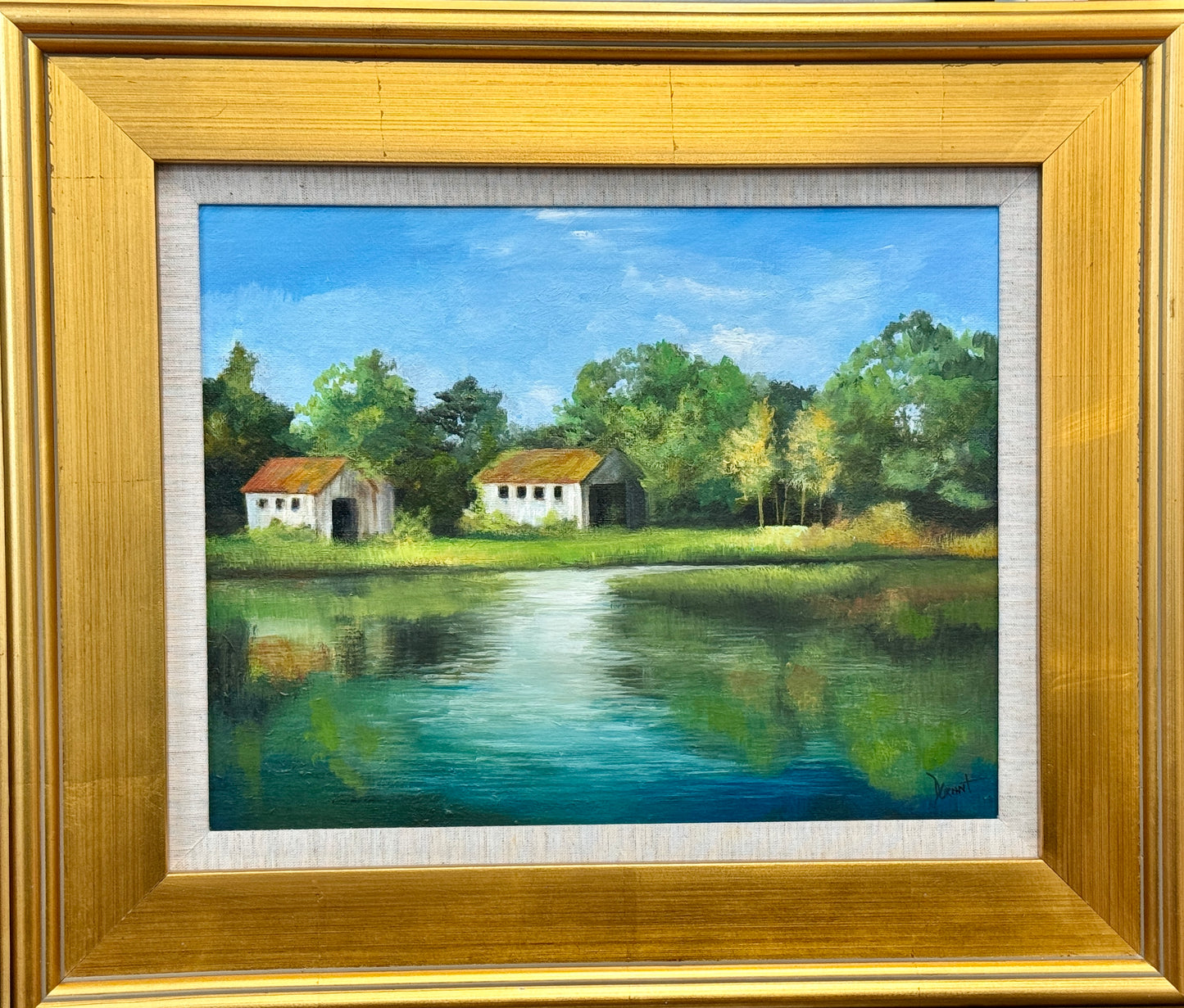 “Country Pond” by Deanna Grant