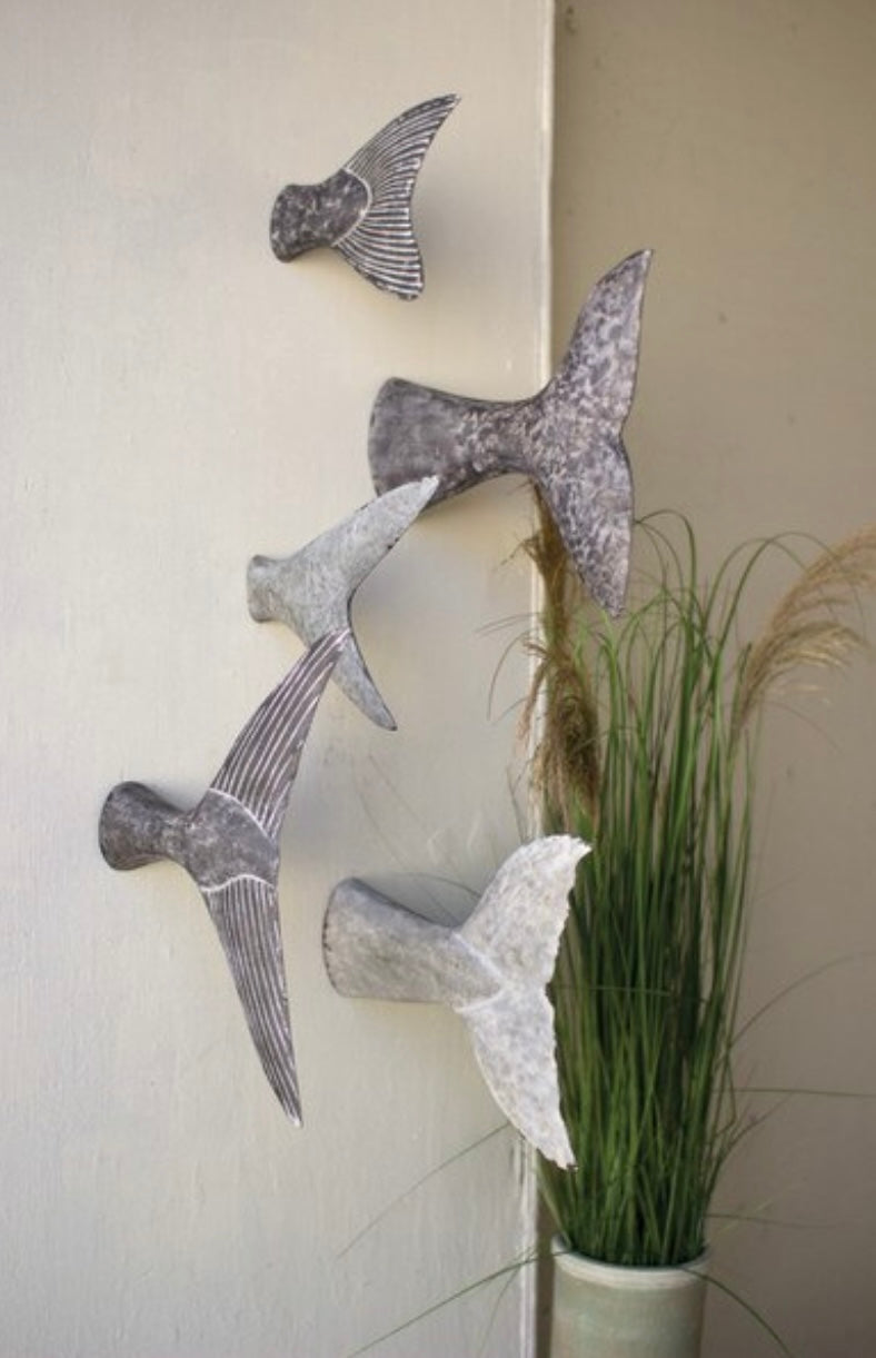 Fish Tale Wall Sculpture