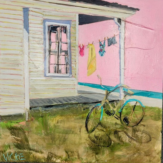 “I Rode my Bicycle past your window last night”” by Vickie Randgaard