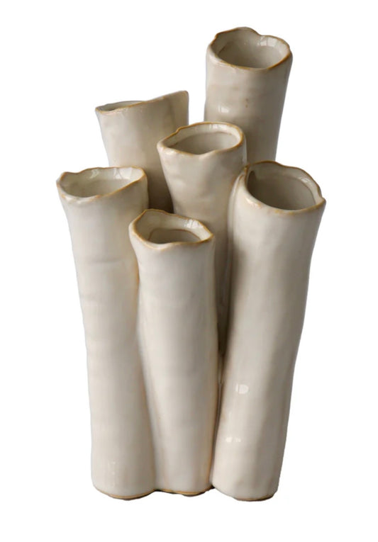 White Coral Vase