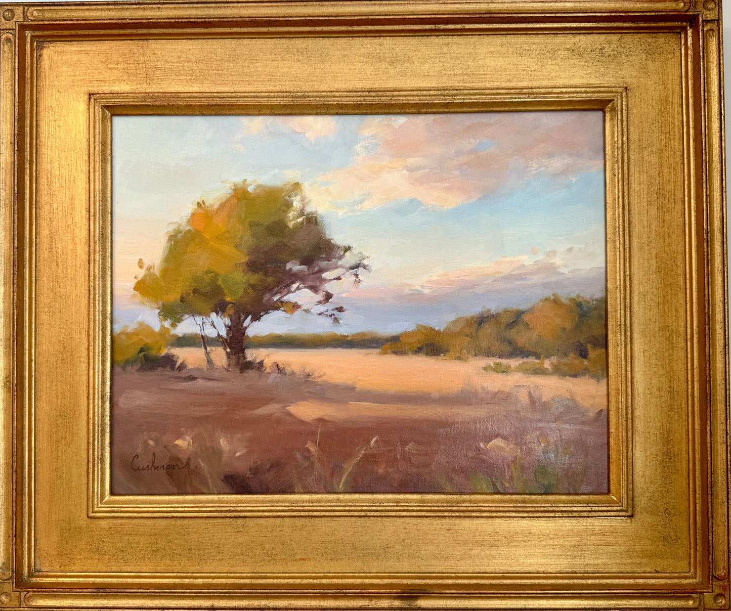 “Evening Glow” by Audrey Cushman