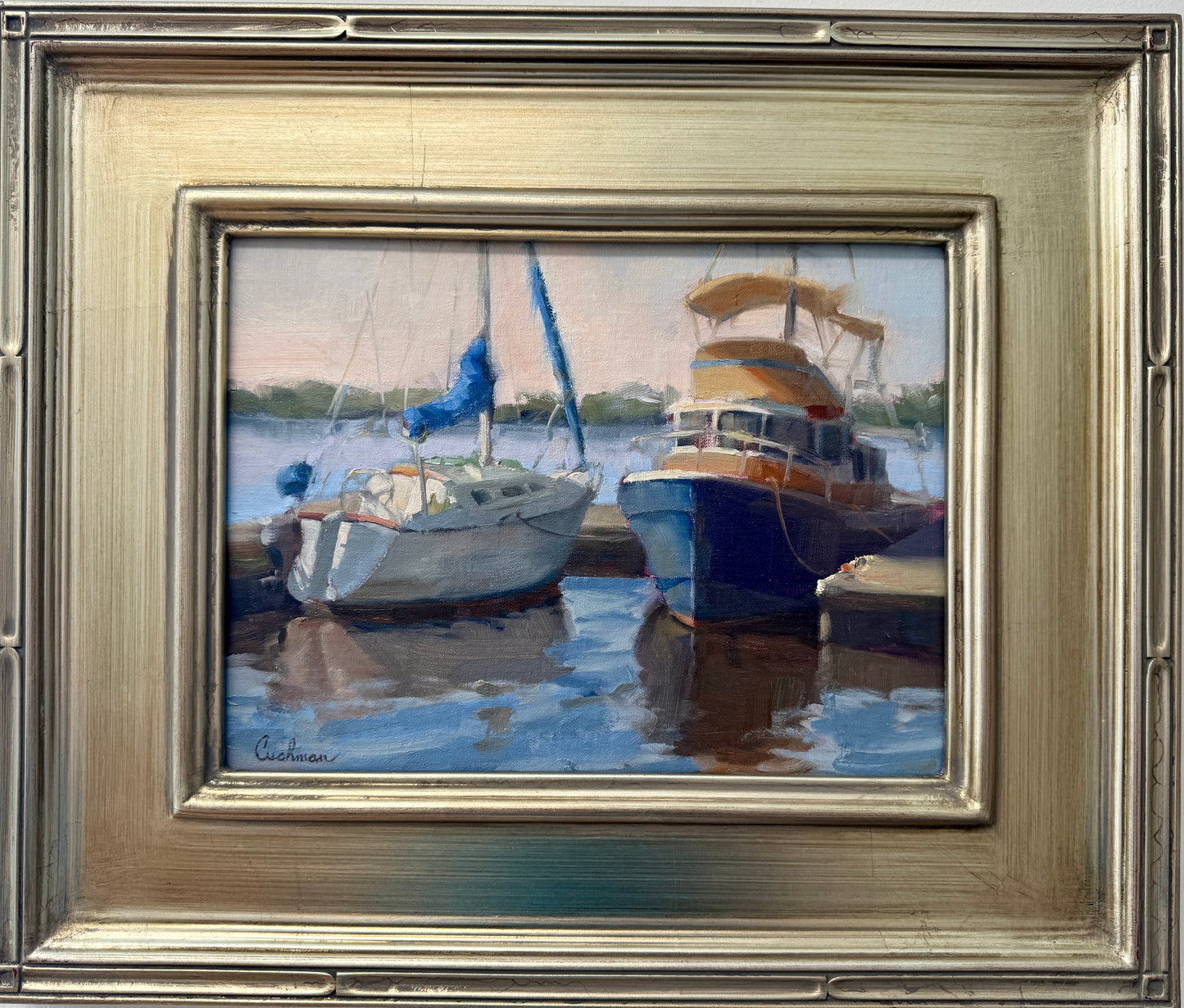 “Harbor Tranquility“ by Audrey Cushman