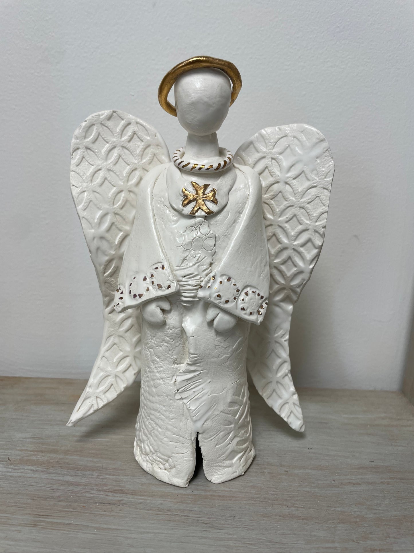 Ceramic Medium Angels by Gail Williams