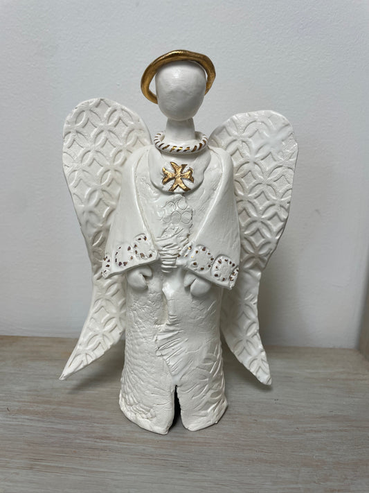 Ceramic Medium Angels by Gail Williams