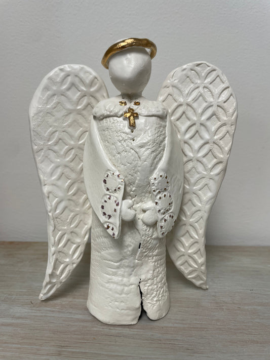 Ceramic Extra Small Angel by Gail Williams