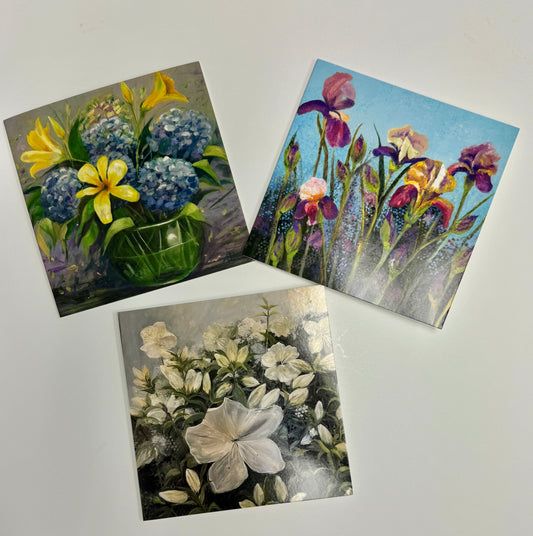 “Printed Note Cards” by Kathy Rivera