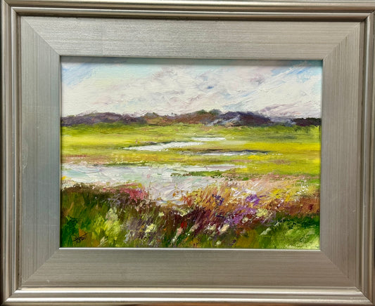 “Purple Marsh Grasses” by Deanna Grant