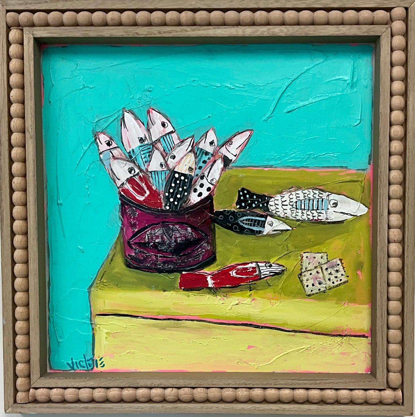 “Sardines & Saltines” by Vickie Randgaard