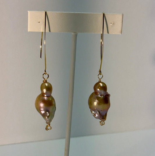 Baroque Pearl Earrings