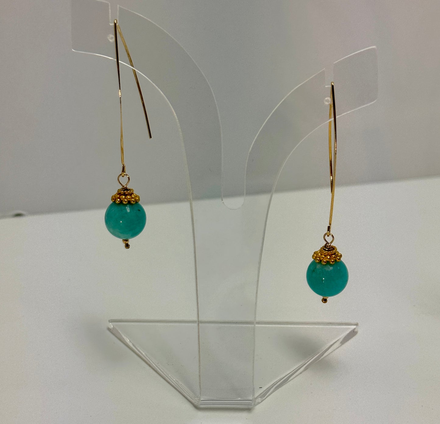 Earrings Turquoise Drop