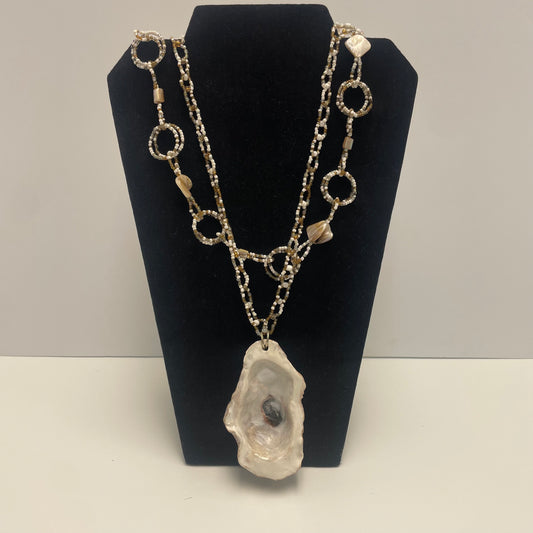 Oyster Necklace by Gail Williams