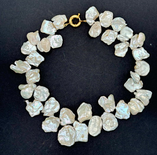 Keishi Pearl Necklace