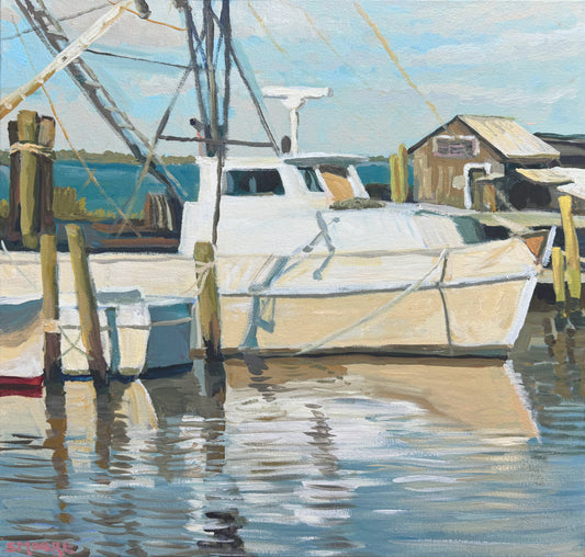 “Marshallberg Trawler” by Stephen Moore