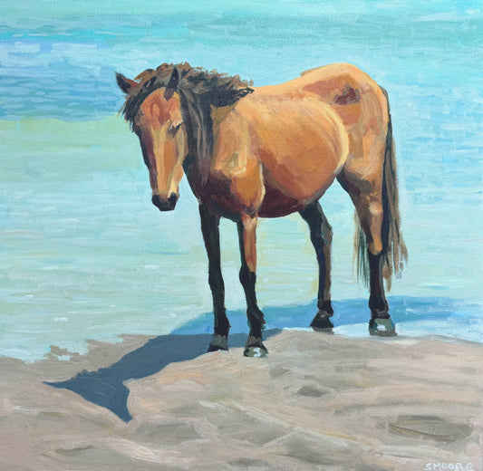 “Shack Horse With Shadow” by Stephen Moore