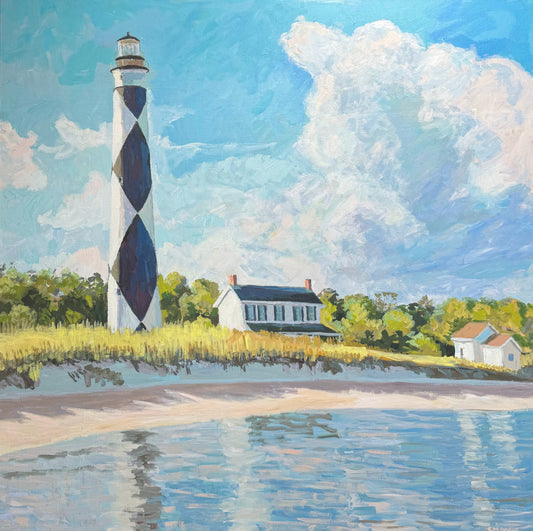 “Cape Lookout In The Clouds ” by Stephen Moore