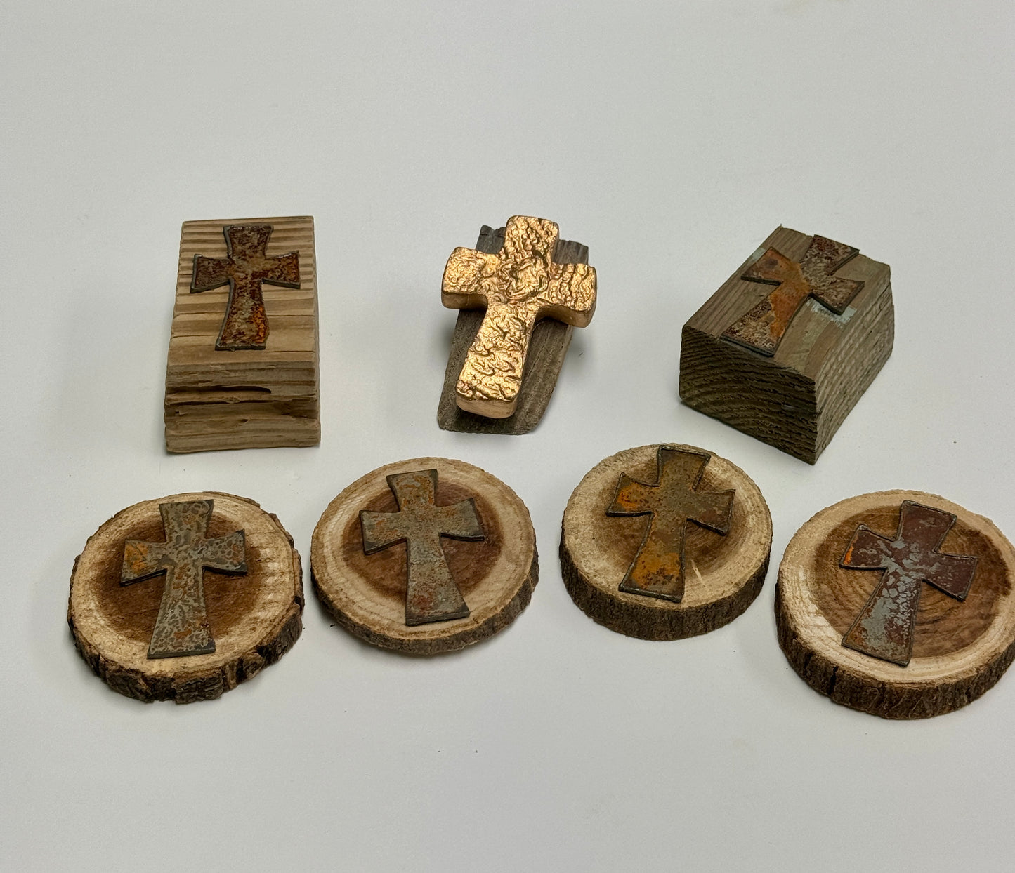 Cross on Wood by Sydnor Greene