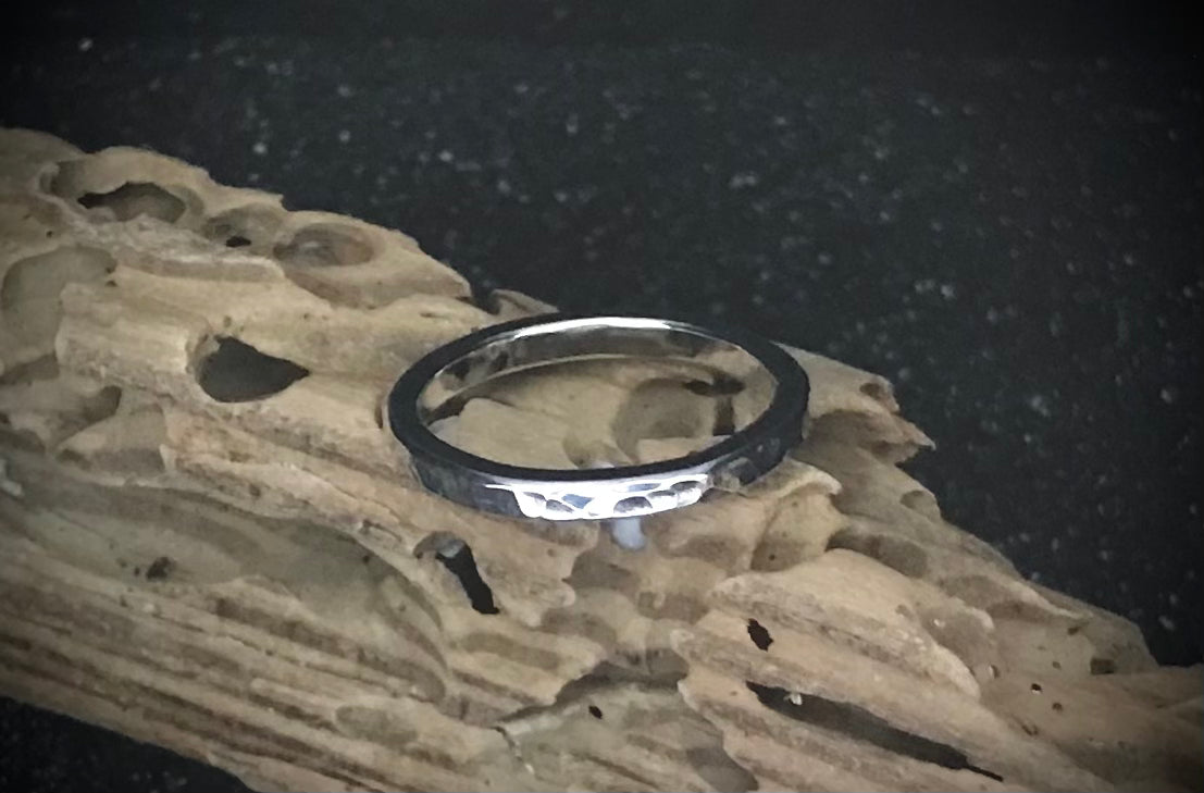 Hammered Band Ring