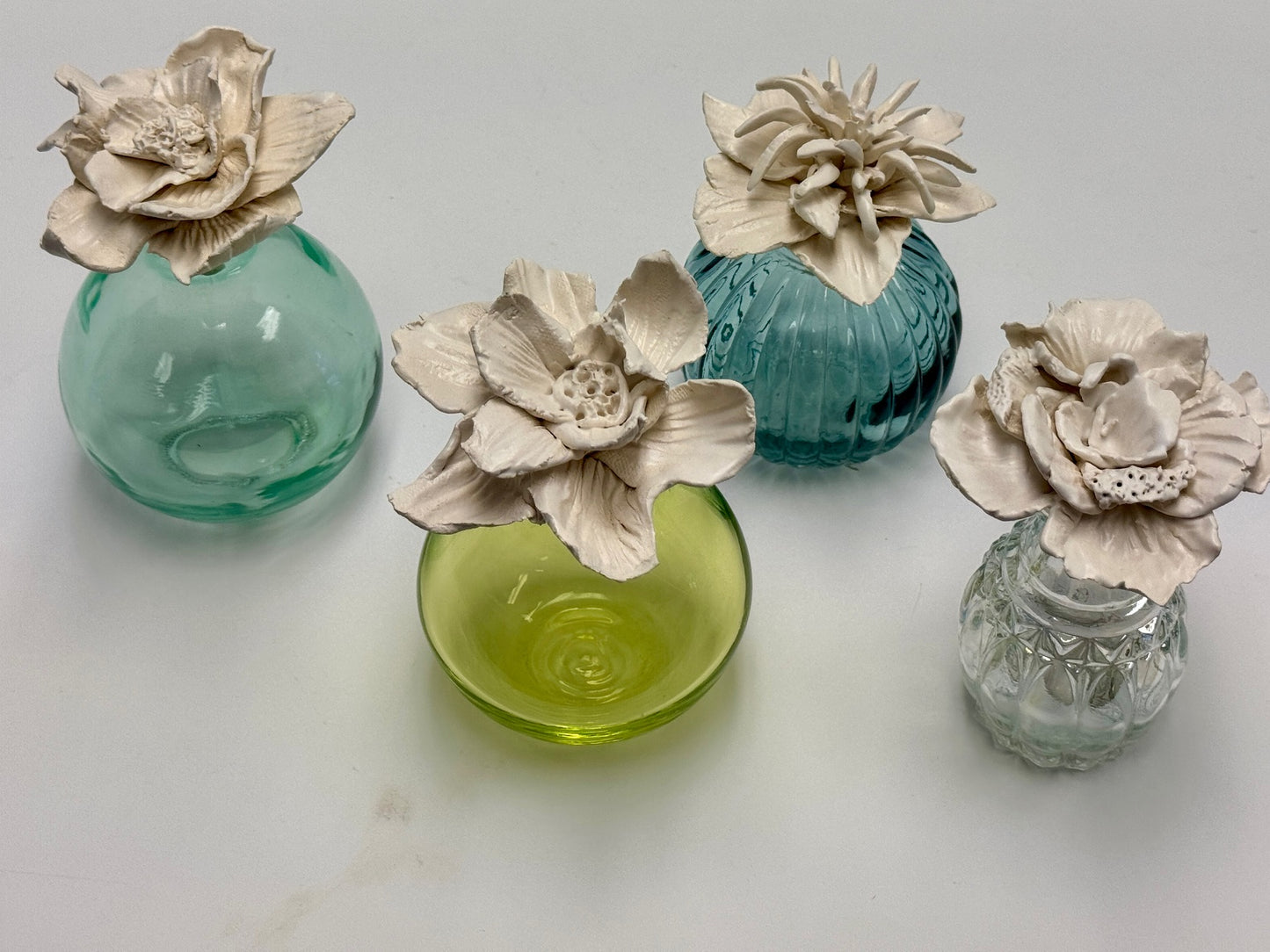 Small Flower Top Vases by Gail Williams