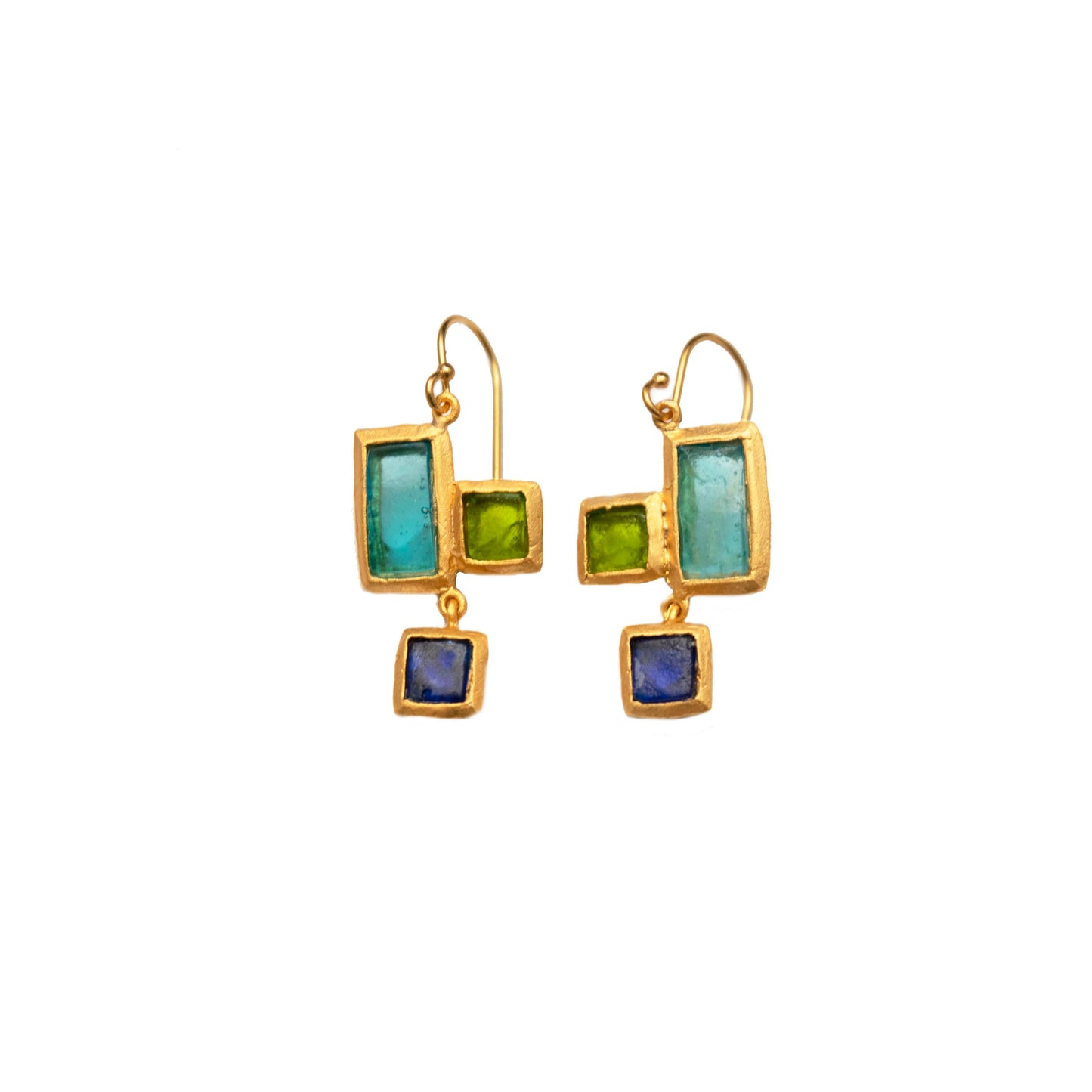 Mosaic Wire Earrings