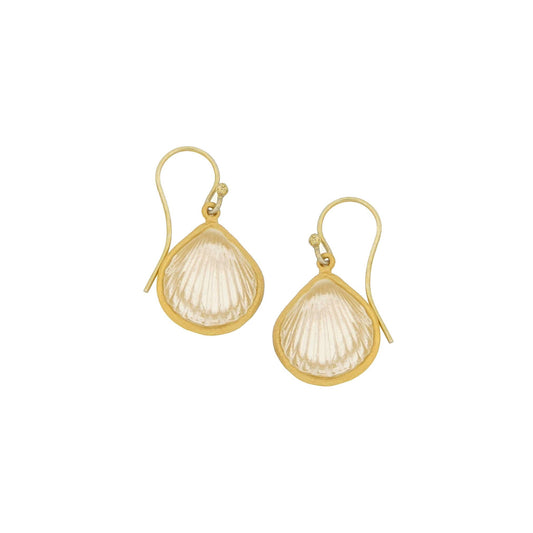 Under the Sea Shell Wire Earrings