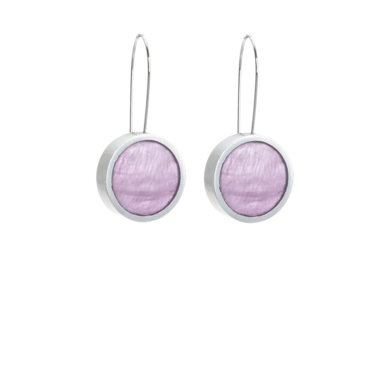 Round Alum Earrings